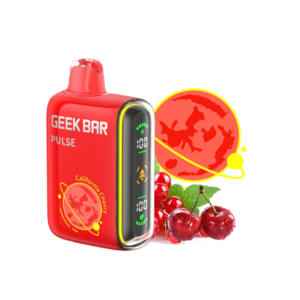 California Cherry Geek Bar Pulse 15000 Puffs Disposable Vape