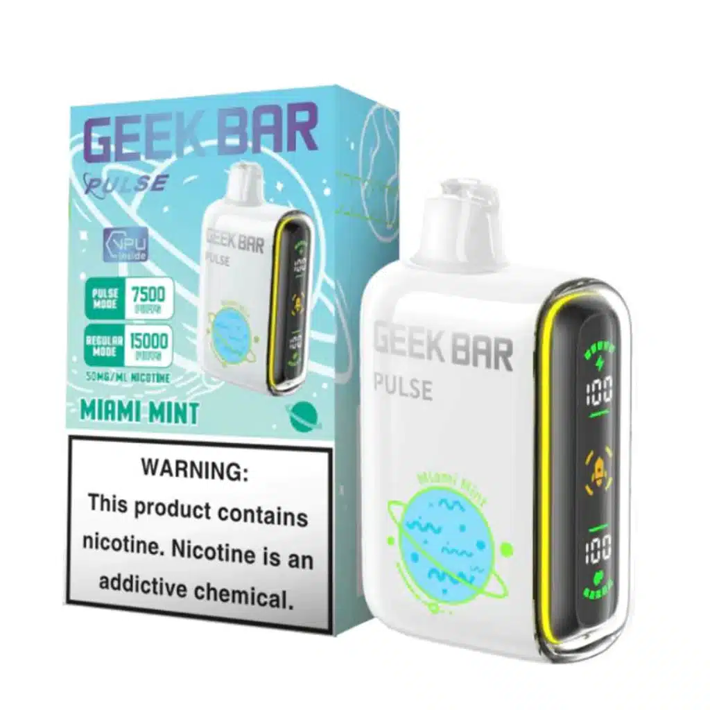 Miami Mint – Geek Bar Pulse 15000 Puffs