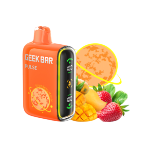 Strawberry Mango Geek Bar Pulse 15000 Puffs Disposable Vape