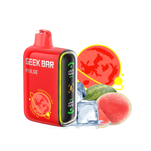 Watermelon Ice Geek Bar Pulse 15000 Puffs Disposable Vape