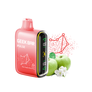 Sour Apple Blow Pop Geek Bar Pulse 15000 Puffs Disposable Vape