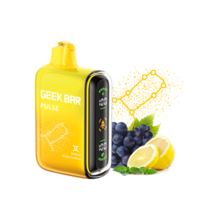 Grape Lemon Geek Bar Pulse 15000 Puffs Disposable Vape