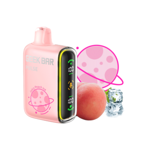 Juicy Peach Ice Geek Bar Pulse 15000 Puffs Disposable Vape