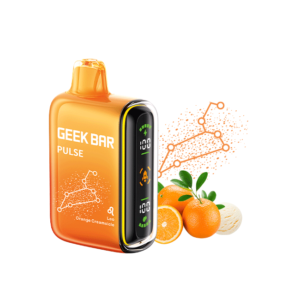 Orange Creamsicle Geek Bar Pulse 15000 Puffs Disposable Vape