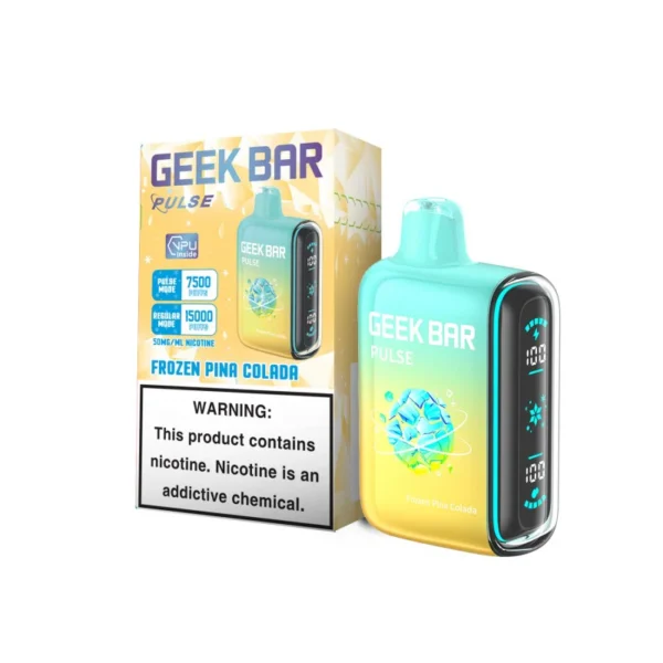 Frozen Pina Colada Geek Bar Pulse 15000 Puffs