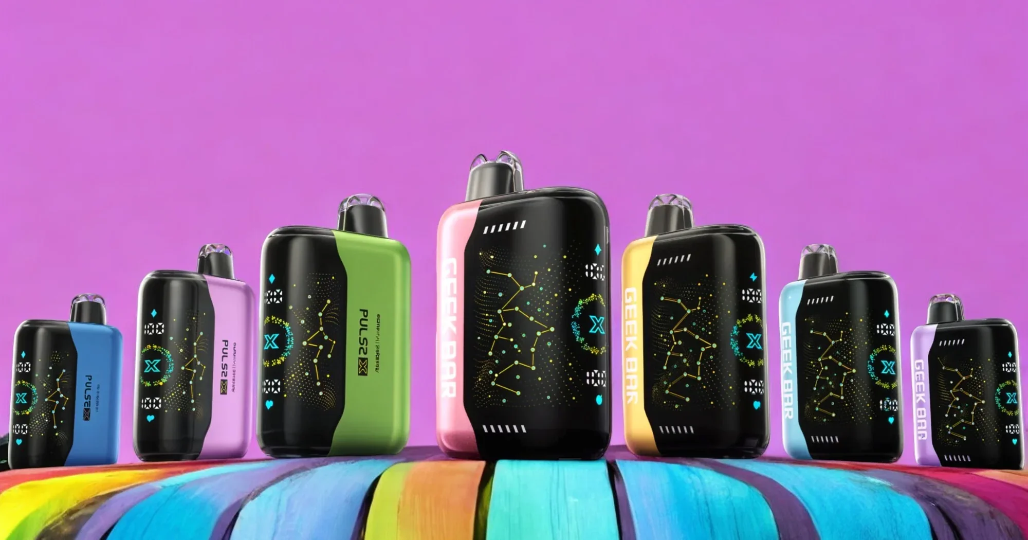 Experience smooth vaping with Geek Bar Pulse X Edition 25K Puffs. Compact, flavorful, and durable – perfect for on-the-go vape enthusiasts.