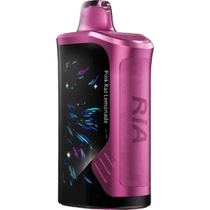 RIA NV30K Pink Raz Lemonade - Geek Bar Disposable Vape
