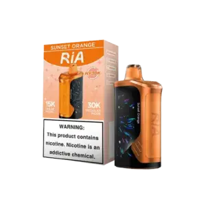 RIA NV30K Sunset Orange - Geek Bar Disposable Vape