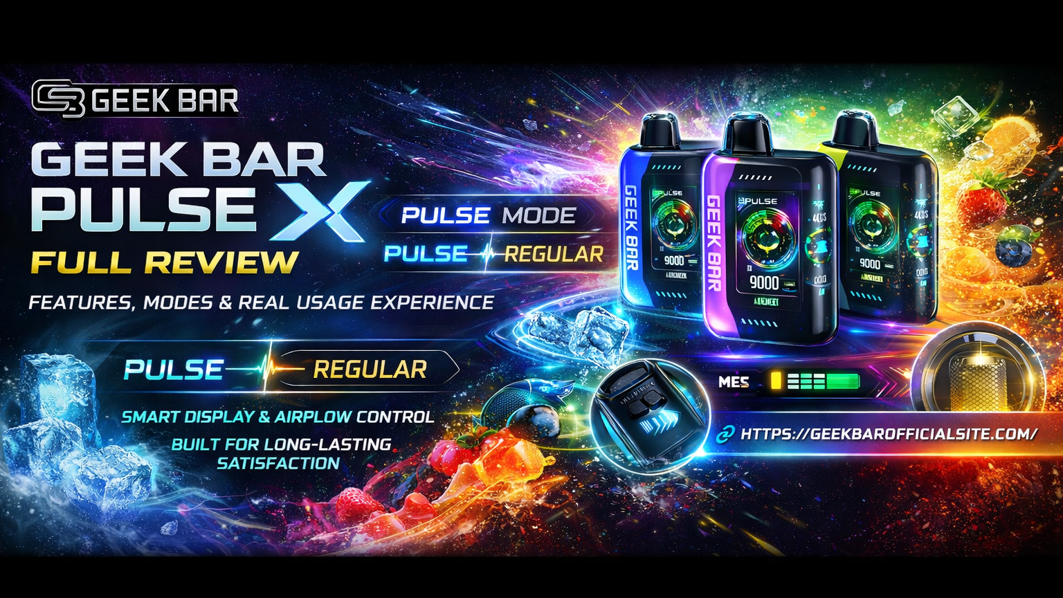 Geek Bar Pulse X Disposable Vape