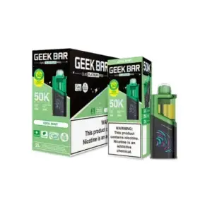 Cool Mint Geek Bar Clio Platinum 50K- Disposable (POD ONLY)