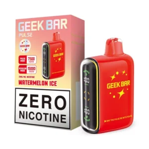Watermelon Ice - Geekbar 15,000 Puffs Zero Nicotine
