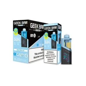 Blue Razz Ice Geek Bar Clio Platinum 50K- Disposable (POD ONLY)