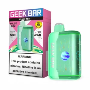 Miami Mint Geek Bar Pulse X 2 50K Disposable
