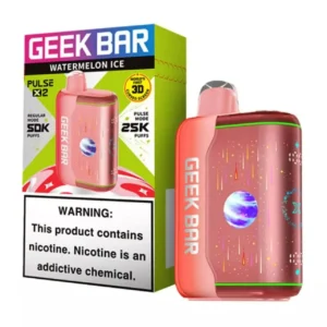 Watermelon Ice Geek Bar Pulse X 2 50K Disposable