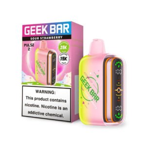 Geek Bar Pulse 2 Sour Strawberry